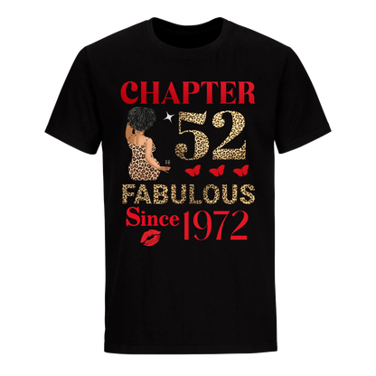 CHAPTER 52 FAB SINCE 1972 UNISEX SHIRT