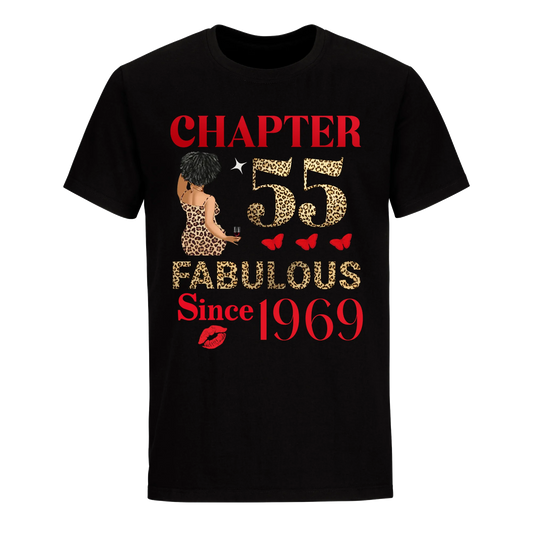 CHAPTER 55TH FAB SINCE 1969 UNISEX SHIRT