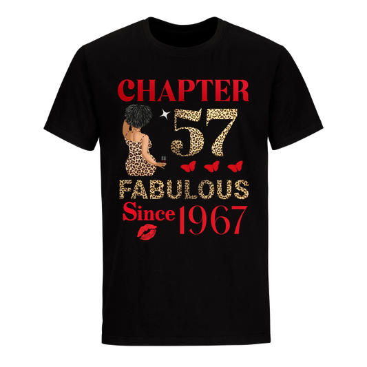 CHAPTER 57TH FAB SINCE 1967 UNISEX SHIRT