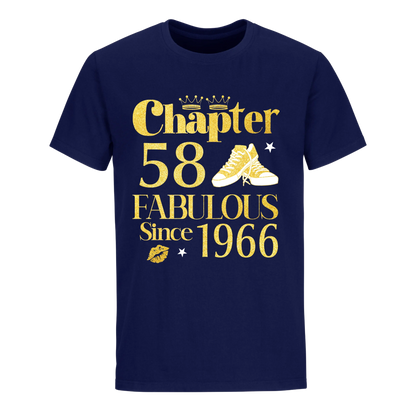 CHAPTER 58TH 1966 FAB UNISEX SHIRT