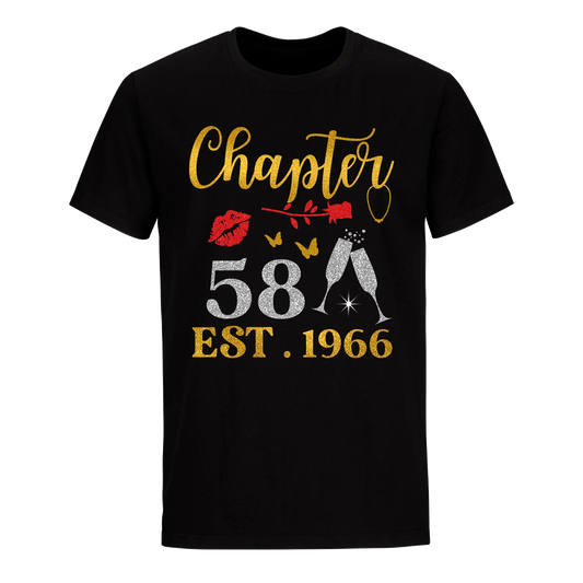 CHAPTER 58 EST 1966 UNISEX SHIRT