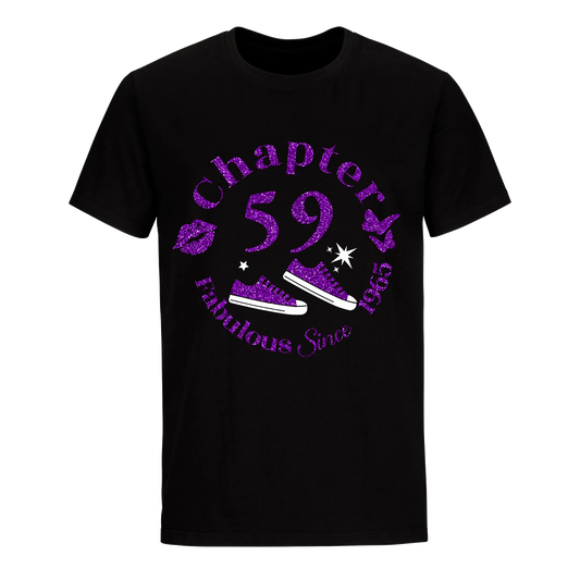 CHAPTER 59TH FAB SINCE 1965 UNISEX SHIRT