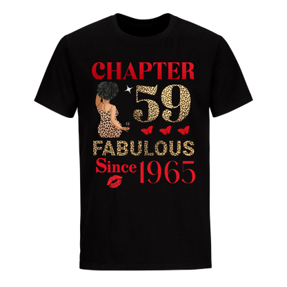 CHAPTER 59TH FAB SINCE 1965 UNISEX SHIRT