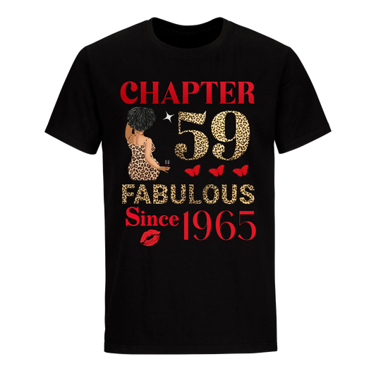 CHAPTER 59TH FAB SINCE 1965 UNISEX SHIRT