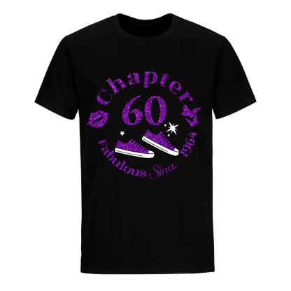 CHAPTER 60TH FAB SINCE 1964 UNISEX SHIRT