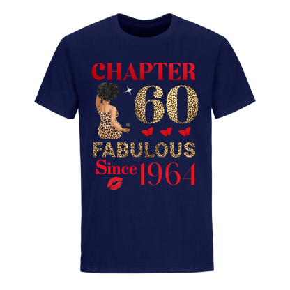 CHAPTER 60 FAB SINCE 1964 UNISEX SHIRT