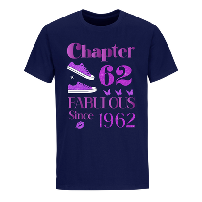 CHAPTER 62ND 1962 UNISEX SHIRT