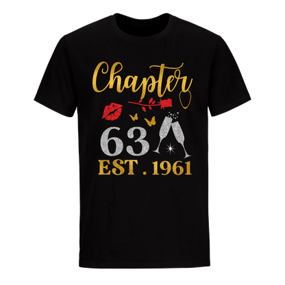 CHAPTER 63 EST 1961 UNISEX SHIRT