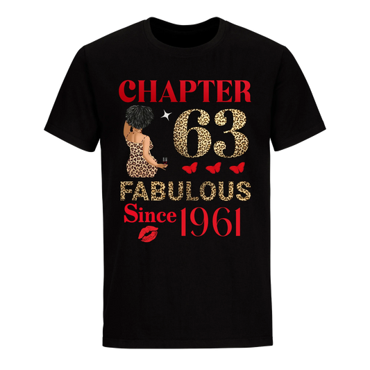 CHAPTER 63 FAB SINCE 1961 UNISEX SHIRT