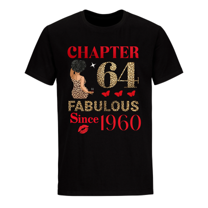 CHAPTER 64TH FAB SINCE 1960 UNISEX SHIRT