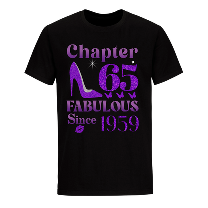 CHAPTER 65TH FABULOUS SINCE 1959 UNISEX SHIRT