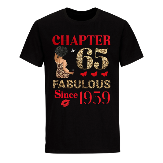 CHAPTER 65 FAB SINCE 1959 UNISEX SHIRT