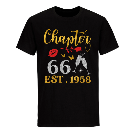 CHAPTER 66 EST 1958 UNISEX SHIRT