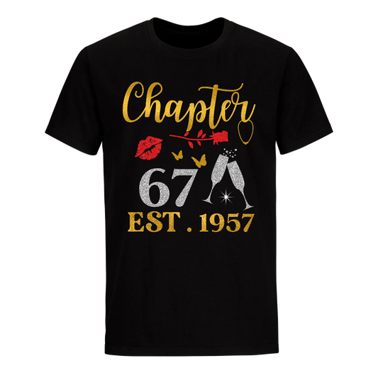 CHAPTER 67 EST 1957 UNISEX SHIRT