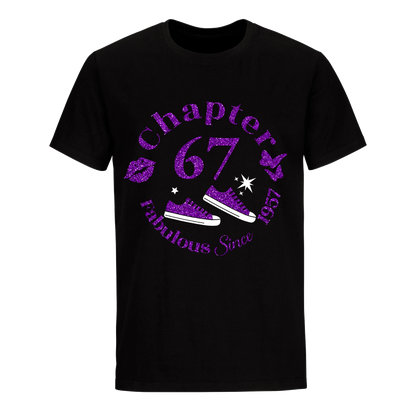 CHAPTER 67TH FAB SINCE 1957 UNISEX SHIRT