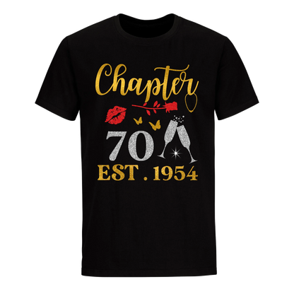 CHAPTER 70 EST 1954 UNISEX SHIRT