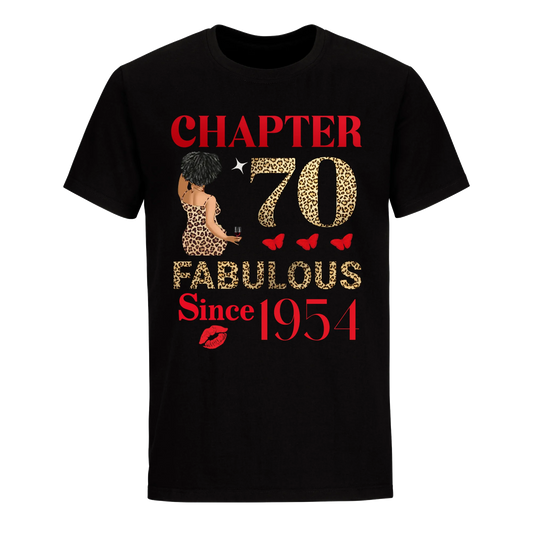 CHAPTER 70 FAB SINCE 1954 UNISEX SHIRT