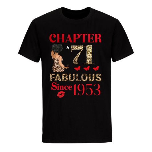 CHAPTER 71ST FAB SINCE 1953 UNISEX SHIRT