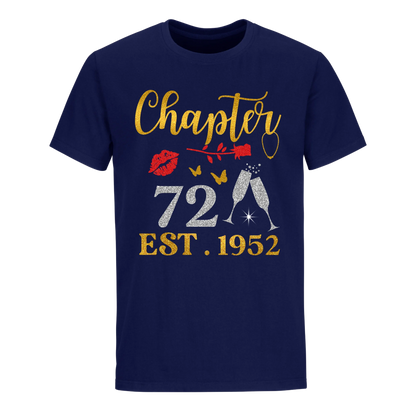 CHAPTER 72 EST 1952 UNISEX SHIRT