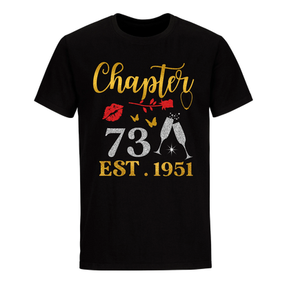 CHAPTER 73 EST 1951 UNISEX SHIRT