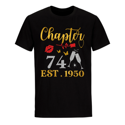 CHAPTER 74 EST 1950 UNISEX SHIRT