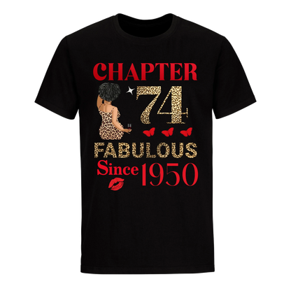 CHAPTER 74 FAB SINCE 1950 UNISEX SHIRT