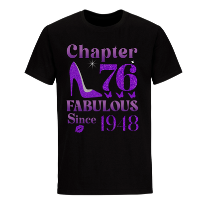 CHAPTER 76TH FABULOUS SINCE 1948 UNISEX SHIRT