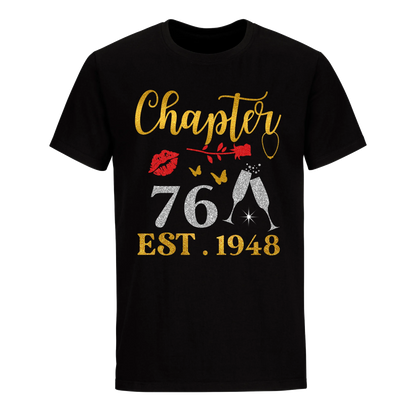 CHAPTER 76 EST 1948 UNISEX SHIRT