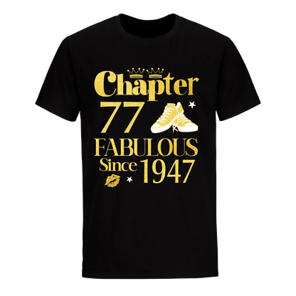 CHAPTER 77TH 1947 FAB UNISEX SHIRT