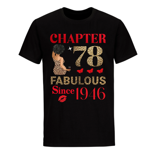 CHAPTER 78 FAB SINCE 1946 UNISEX SHIRT