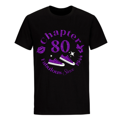 CHAPTER 80TH FAB SINCE 1944 UNISEX SHIRT