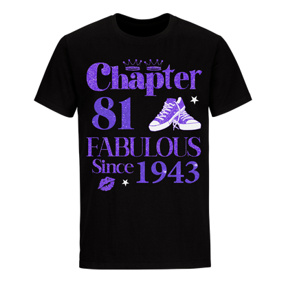 CHAPTER 81ST 1943 FABULOUS UNISEX SHIRT