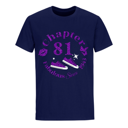 CHAPTER 81ST FAB SINCE 1943 UNISEX SHIRT