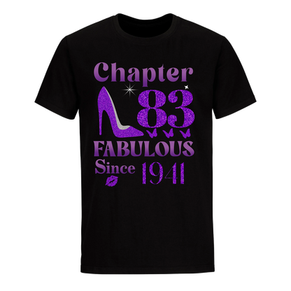 CHAPTER 83RD FABULOUS SINCE 1941 UNISEX SHIRT