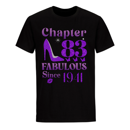 CHAPTER 83RD FABULOUS SINCE 1941 UNISEX SHIRT