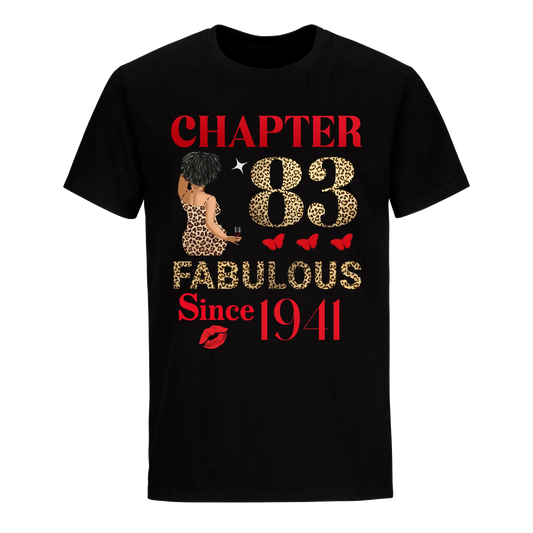 CHAPTER 83RD FAB SINCE 1941 UNISEX SHIRT