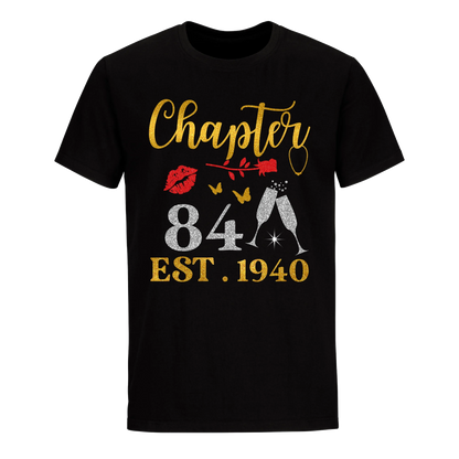 CHAPTER 84 EST 1940 UNISEX SHIRT