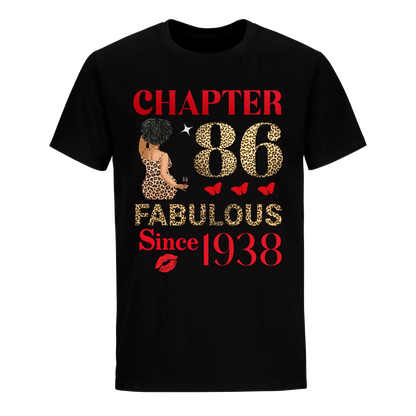 CHAPTER 86 FAB SINCE 1938 UNISEX SHIRT