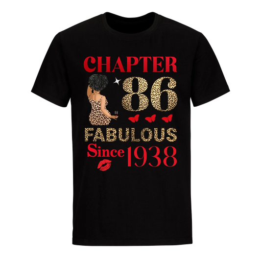 CHAPTER 86TH FAB SINCE 1938 UNISEX SHIRT