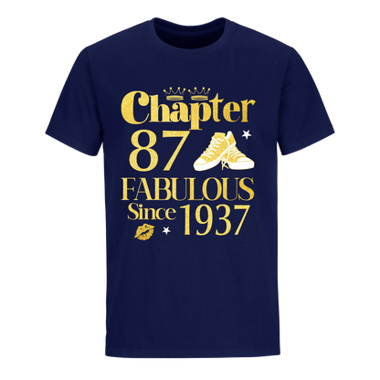 CHAPTER 87TH 1937 FAB UNISEX SHIRT