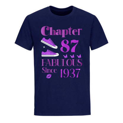 CHAPTER 87TH 1937 UNISEX SHIRT