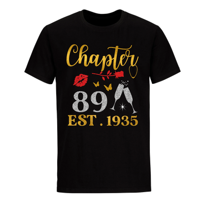 CHAPTER 89 EST 1935 UNISEX SHIRT