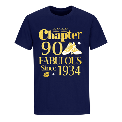 CHAPTER 90TH 1934 FAB UNISEX SHIRT