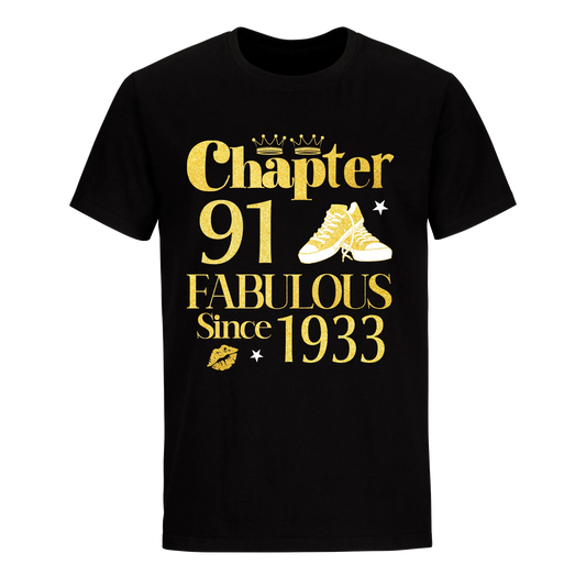 CHAPTER 91ST 1933 FAB UNISEX SHIRT