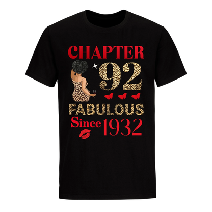 CHAPTER 92 FAB SINCE 1932 UNISEX SHIRT