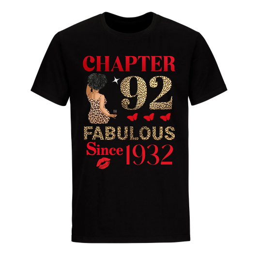 CHAPTER 92 FAB SINCE 1932 UNISEX SHIRT