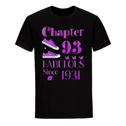 CHAPTER 93RD 1931 UNISEX SHIRT