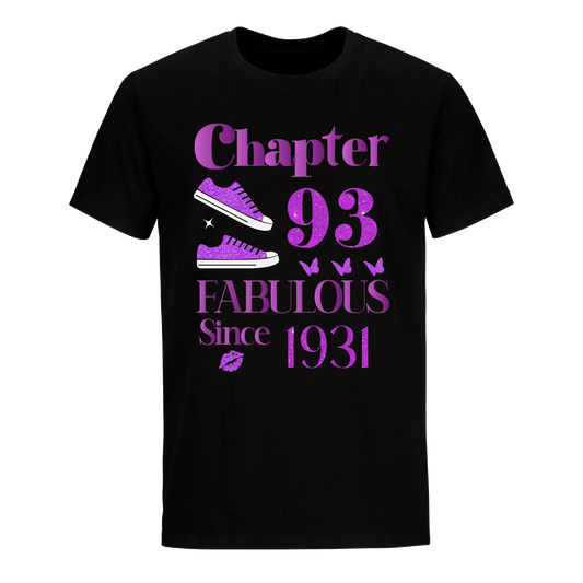 CHAPTER 93RD 1931 UNISEX SHIRT