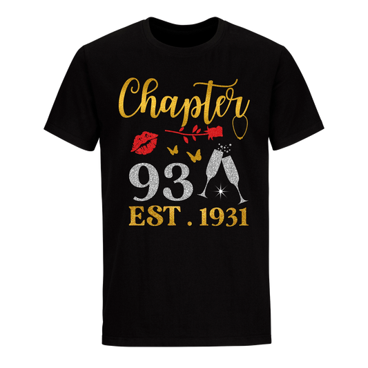 CHAPTER 93RD EST 1931 UNISEX SHIRT