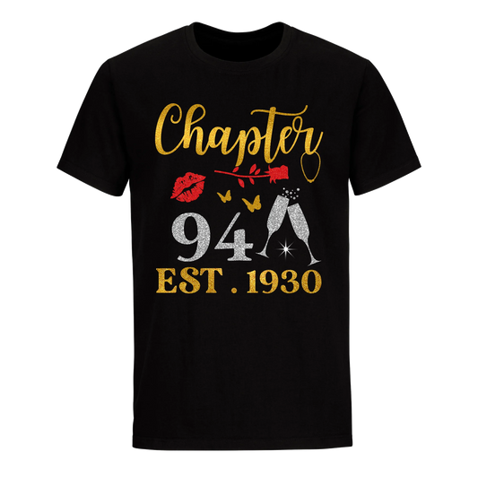 CHAPTER 94 EST 1930 UNISEX SHIRT